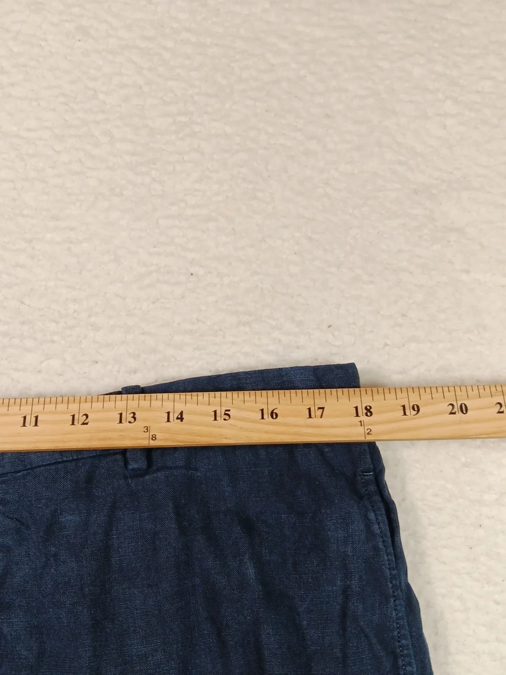 Vintage 80s Polo Ralph Lauren Pants Mens 36x30 Navy 100% Linen Trousers Italy